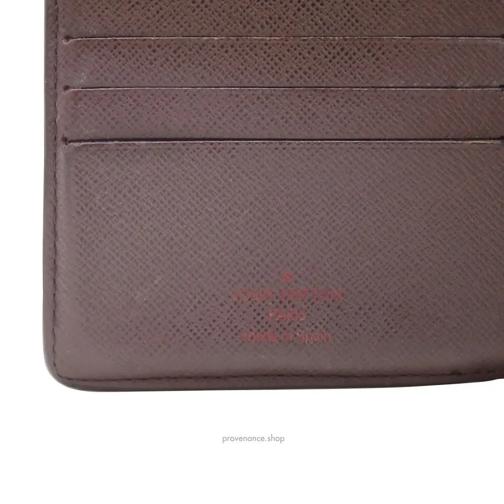 🔴 Louis Vuitton Marco Wallet - Damier Ebene